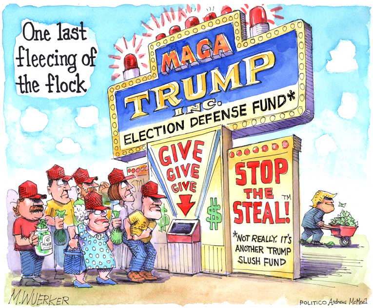 Political/editorial cartoon