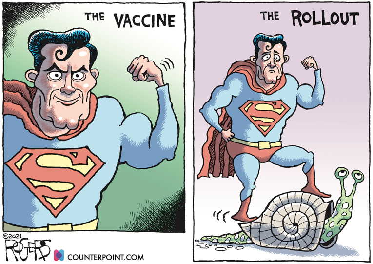 Political/Editorial Cartoon by Rob Rogers on US Suffers Record Death Toll