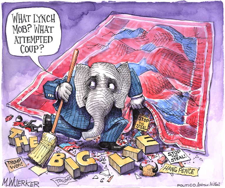 Political/editorial cartoon