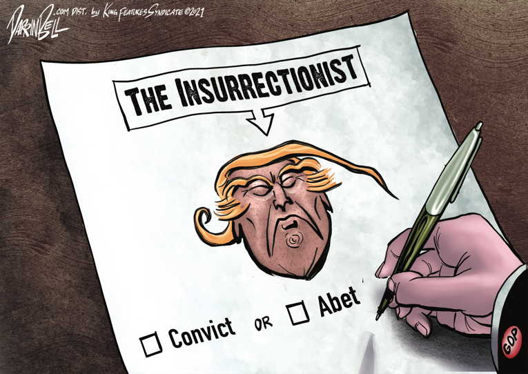 Political/editorial cartoon