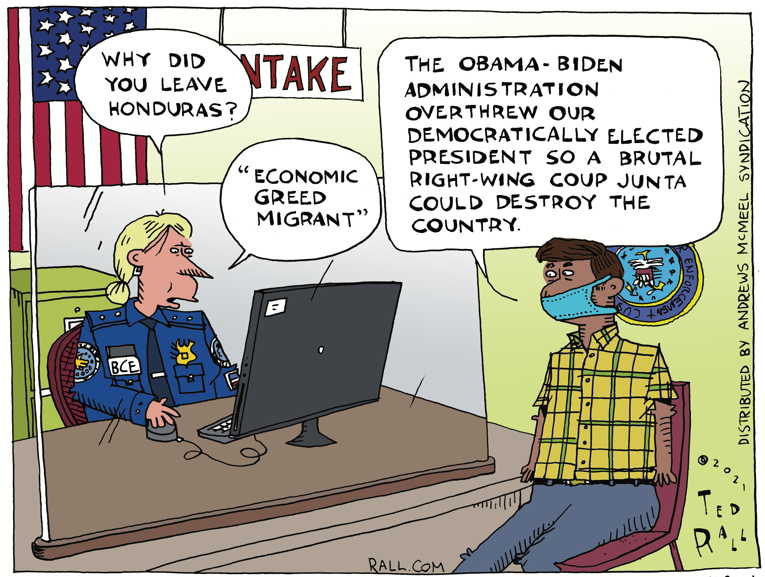 Political/Editorial Cartoon by Ted Rall on In Other News