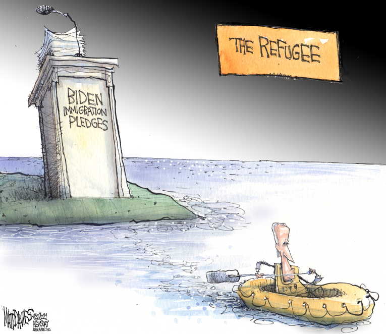 Political/Editorial Cartoon by Matt Davies, Journal News on In Other News