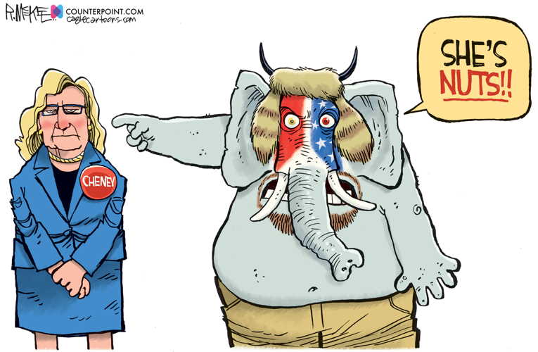 Political/editorial cartoon