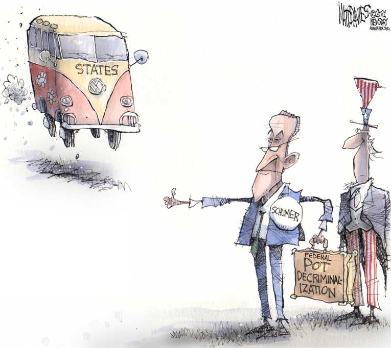 Political/Editorial Cartoon by Matt Davies, Journal News on In Other News