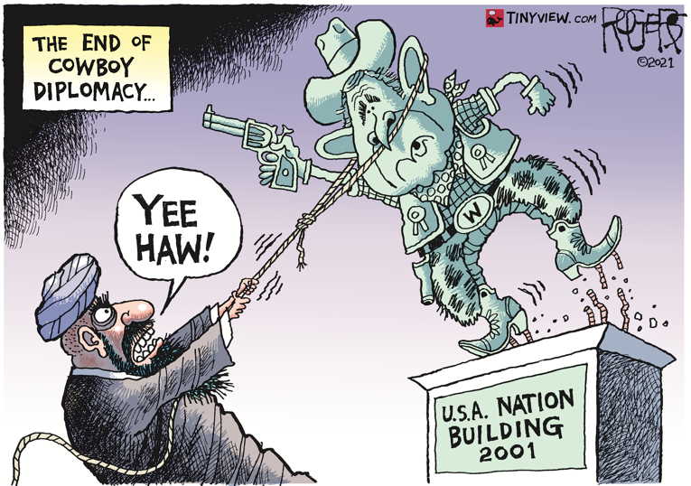 Political/editorial cartoon