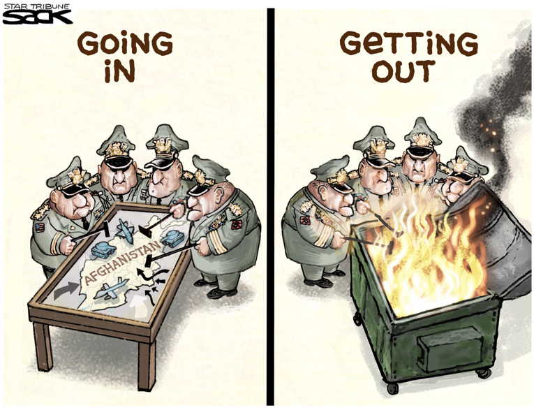 Political/editorial cartoon