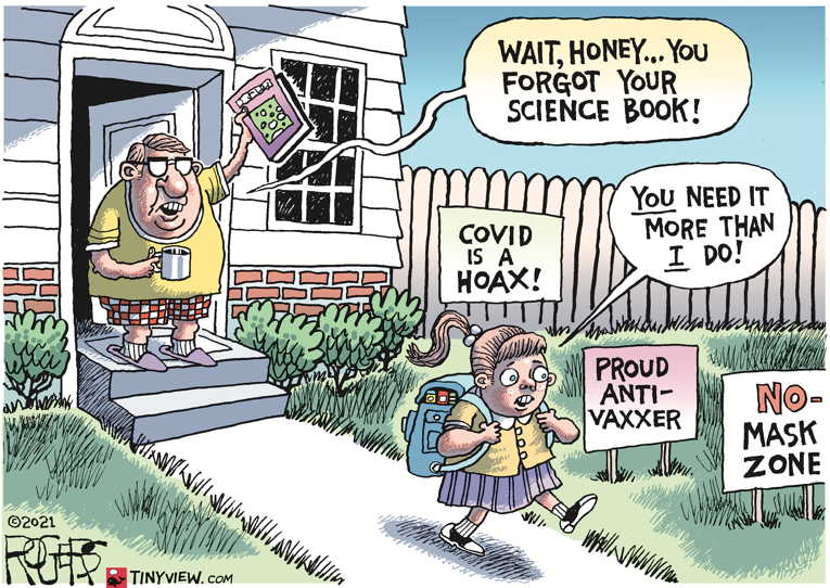 Political/Editorial Cartoon by Rob Rogers on In Other News
