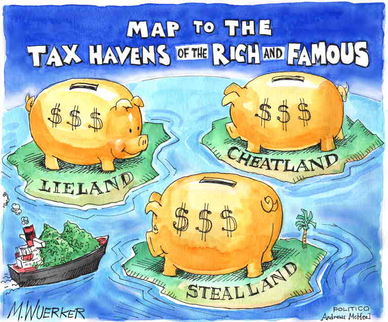 Political/Editorial Cartoon by Matt Wuerker, Politico on Economy Stressed