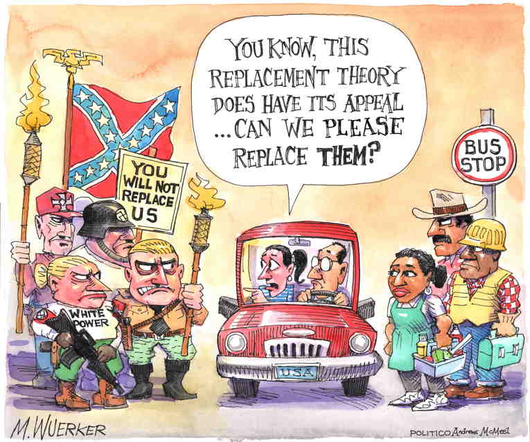 Political/Editorial Cartoon by Matt Wuerker, Politico on In Other News