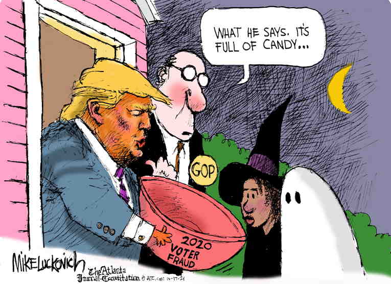 Political/editorial cartoon