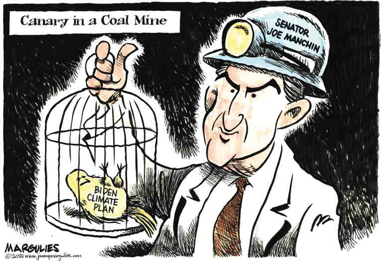 Political/Editorial Cartoon by Jimmy Margulies, King Features on Climate Change Largely Ignored
