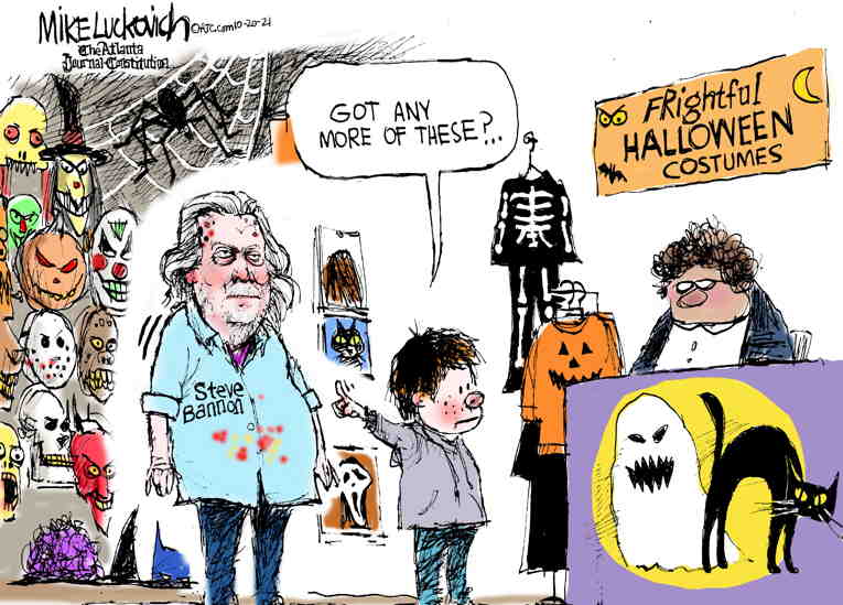 Political/Editorial Cartoon by Mike Luckovich, Atlanta Journal-Constitution on In Other News