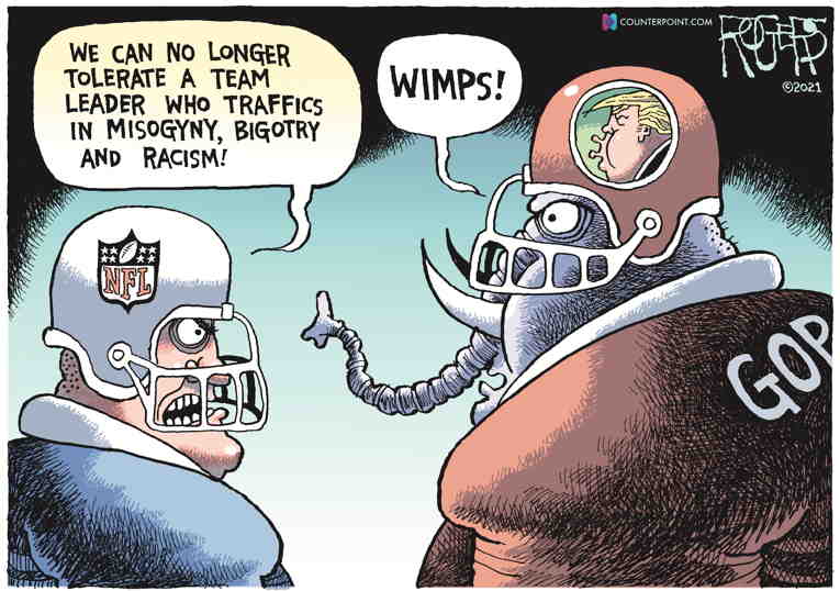 Political/Editorial Cartoon by Rob Rogers on Republicans Persist