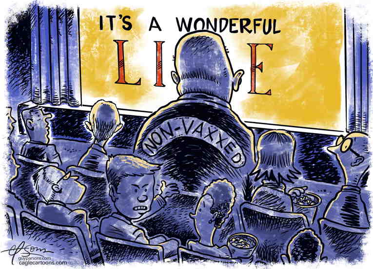Political/Editorial Cartoon by Dave Whamond, Canada, PoliticalCartoons.com on New Covid Surge