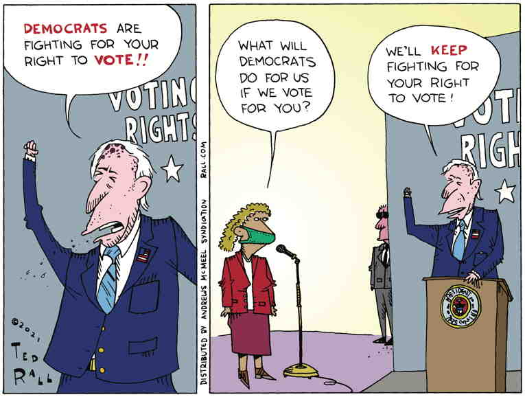 Political/Editorial Cartoon by Ted Rall on In Other News
