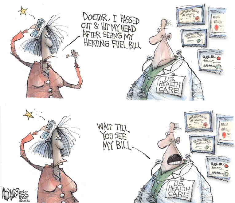 Political/Editorial Cartoon by Matt Davies, Journal News on In Other News