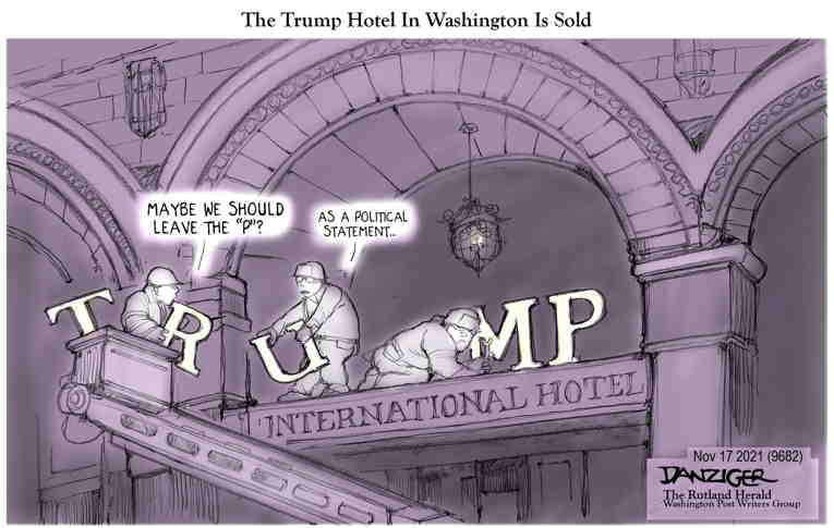 Political/Editorial Cartoon by Jeff Danziger on In Other News