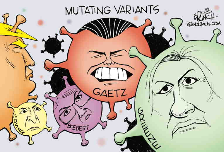 Political/Editorial Cartoon by John Branch, San Antonio Express-News on GOP Prepares for Long Game