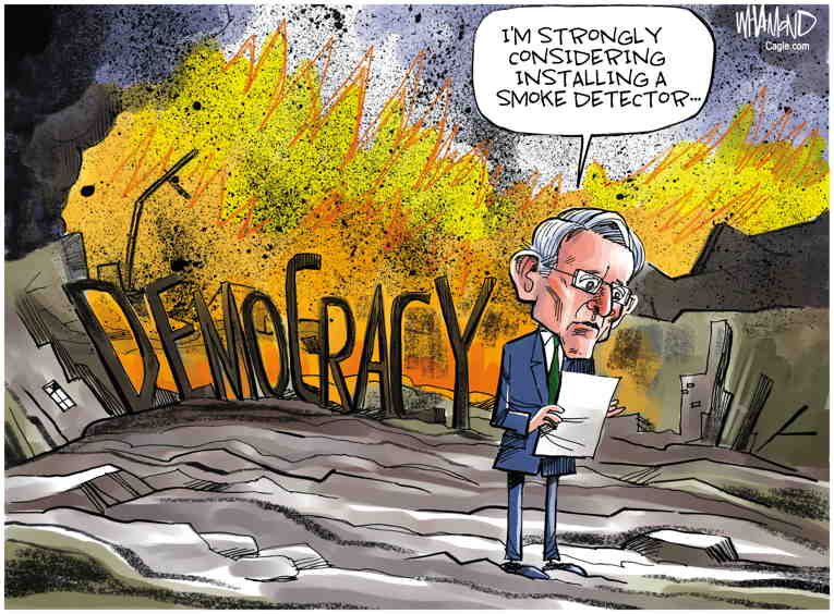 Political/Editorial Cartoon by Dave Whamond, Canada, PoliticalCartoons.com on In Other News