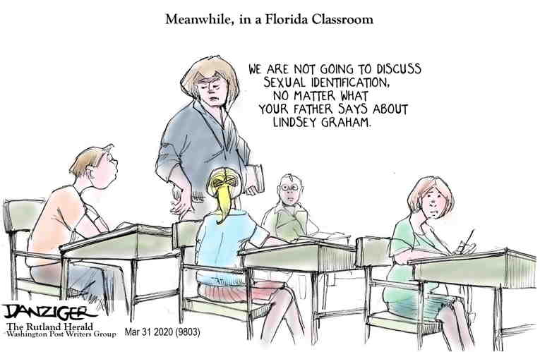 Political/Editorial Cartoon by Jeff Danziger on In Other News