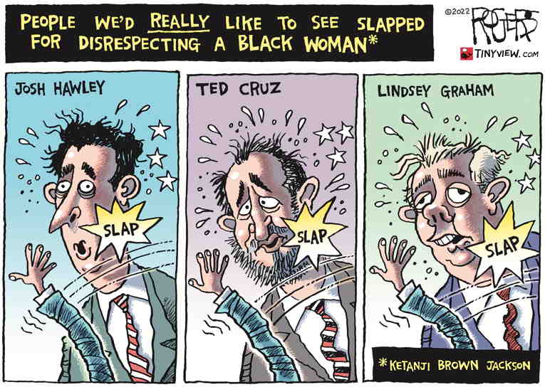 Political/Editorial Cartoon by Rob Rogers on This Week in Entertainment