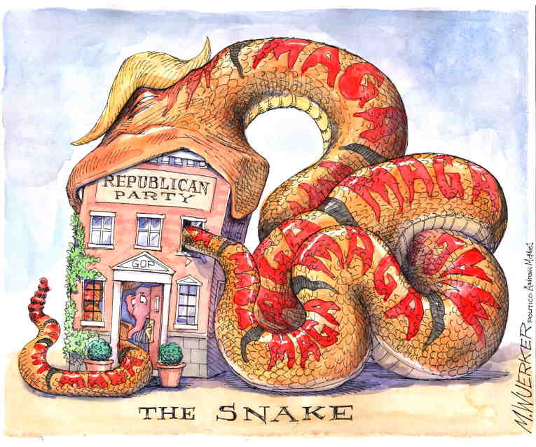 Political/Editorial Cartoon by Matt Wuerker, Politico on GOP Finds Its Stride