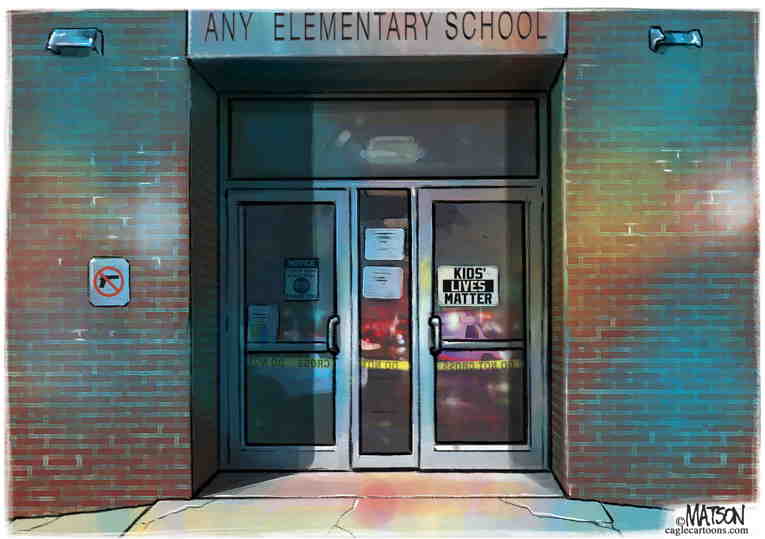 Political/Editorial Cartoon by RJ Matson, Cagle Cartoons on School Shooter Kills 21