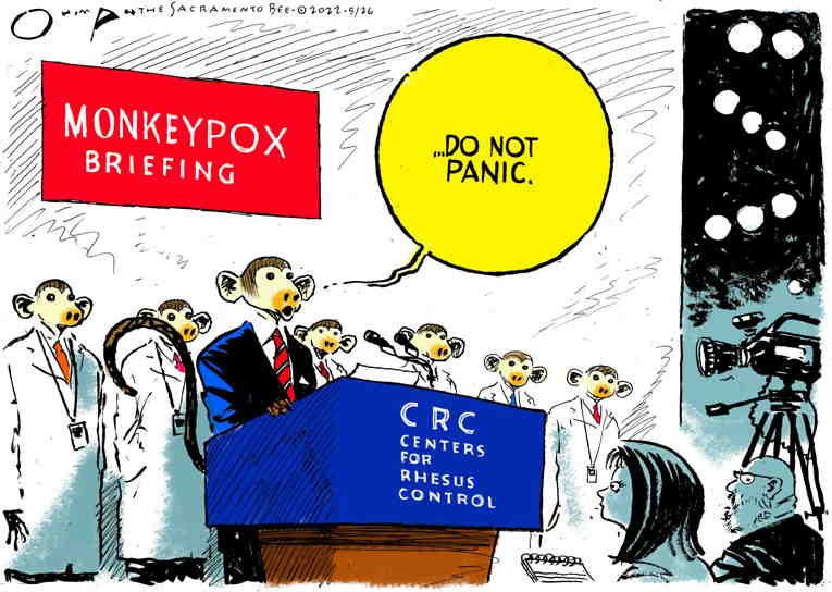 Political/Editorial Cartoon by Jack Ohman, The Oregonian on In Other News