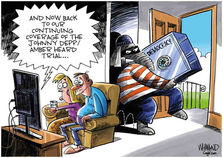 Political/Editorial Cartoon by Dave Whamond, Canada, PoliticalCartoons.com on In Other News