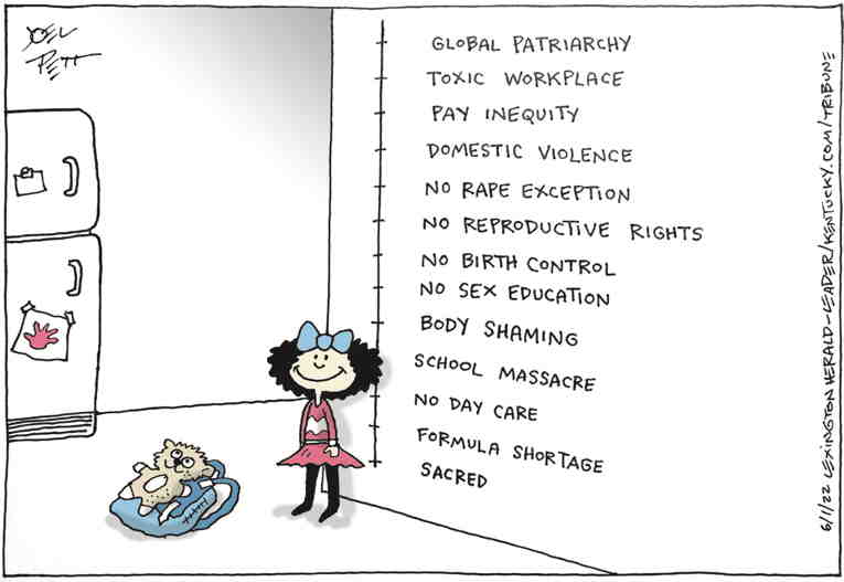Political/Editorial Cartoon by Joel Pett, Lexington Herald-Leader, CWS/CartoonArts Intl. on In Other News