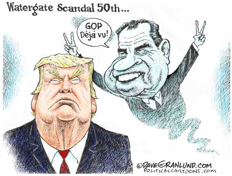 Political/Editorial Cartoon by Dave Granlund on January 6 Hearings Begin