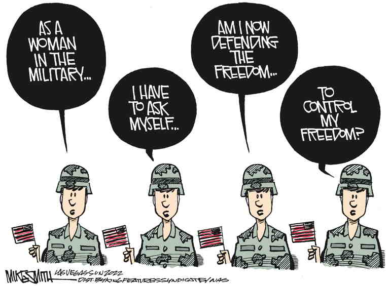 Political/Editorial Cartoon by Mike Smith, Las Vegas Sun on In Other News