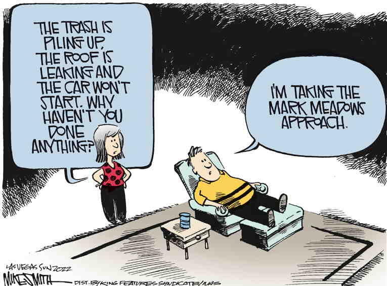 Political/Editorial Cartoon by Mike Smith, Las Vegas Sun on In Other News