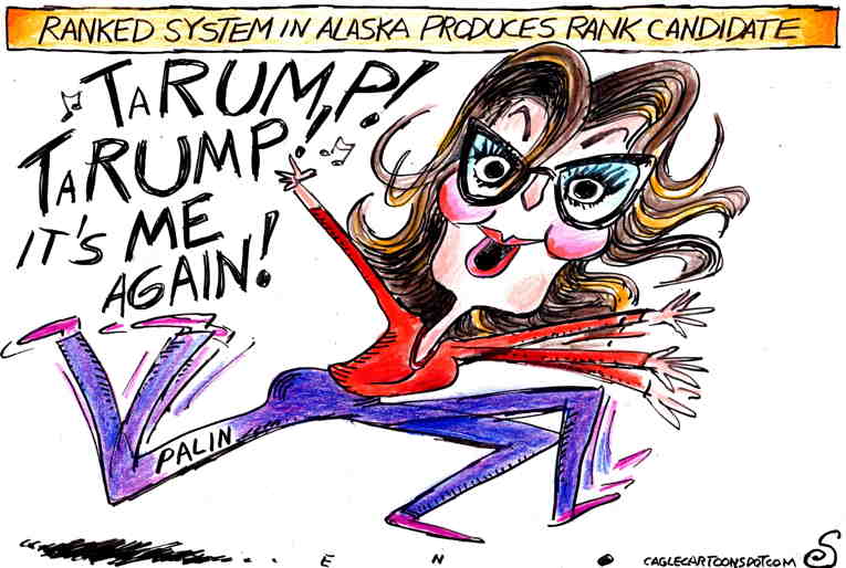 Political/Editorial Cartoon by Randall Enos, Cagle Cartoons on Republicans Take Aim