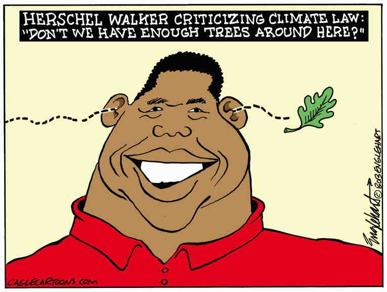 Political/Editorial Cartoon by Bob Englehart, Hartford Courant on Trump Candidates Win