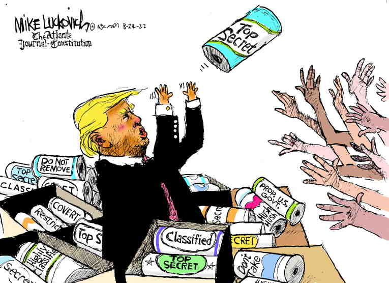 Political/editorial cartoon