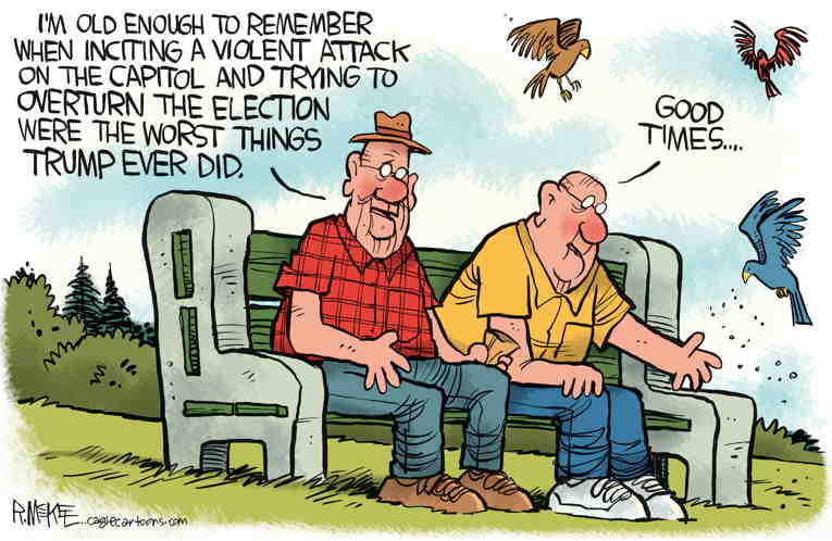 Political/Editorial Cartoon by Rick McKee, The Augusta Chronicle on Highly Classified Documents Seized