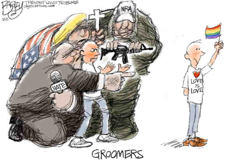 Political/Editorial Cartoon by Pat Bagley, Salt Lake Tribune on In Other News