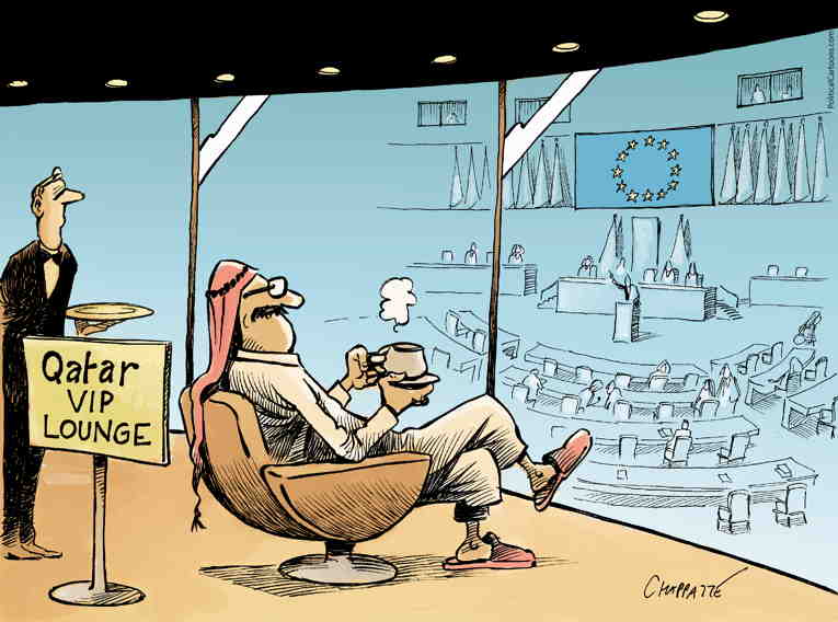 Political/Editorial Cartoon by Patrick Chappatte, International Herald Tribune on In Other News