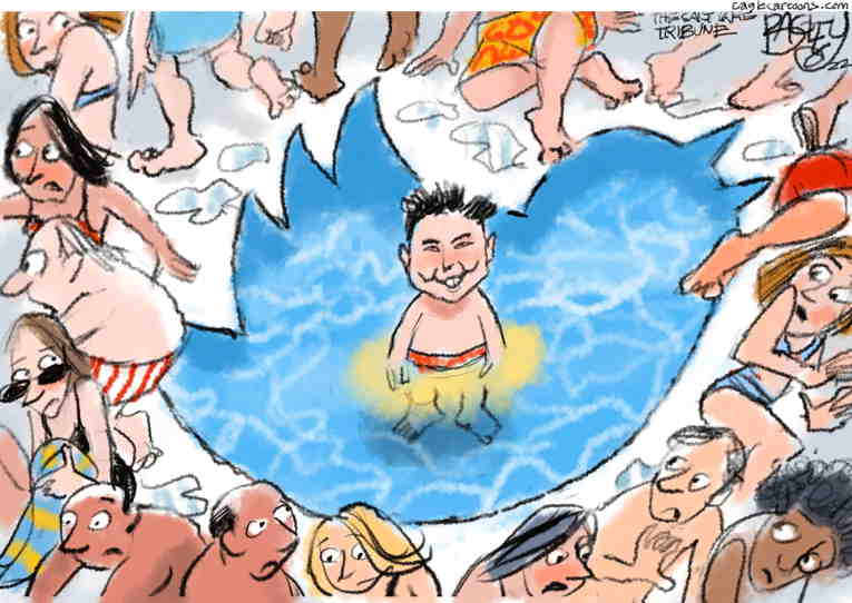 Political/Editorial Cartoon by Pat Bagley, Salt Lake Tribune on In Other News