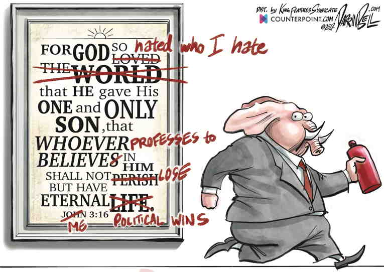 Political/Editorial Cartoon by Darrin Bell, Washington Post Writers Group on In Other News