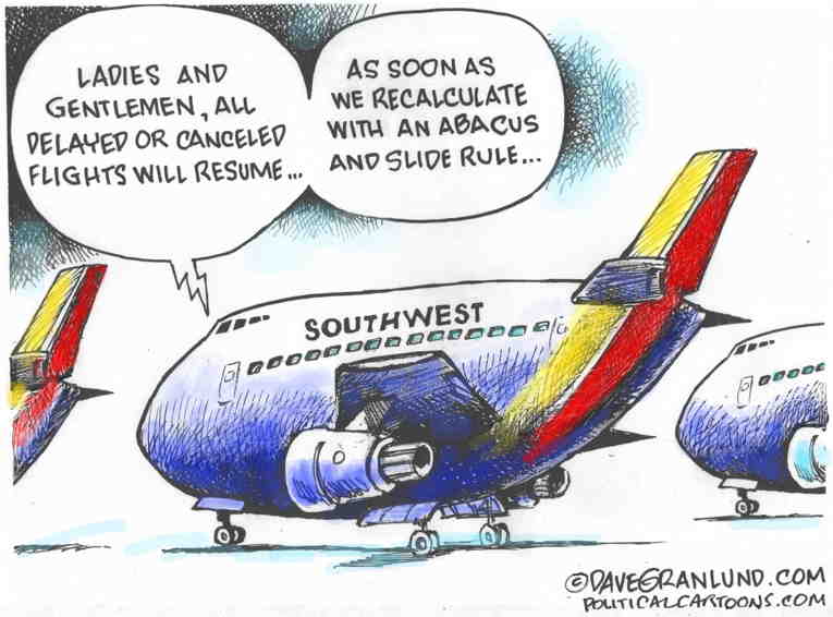 Political/Editorial Cartoon by Dave Granlund on Record Cold Blasts Nation