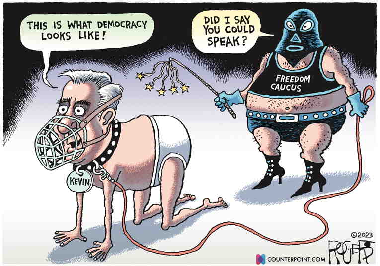 Political/editorial cartoon