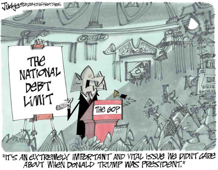 Political/editorial cartoon