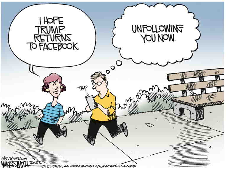 Political/Editorial Cartoon by Mike Smith, Las Vegas Sun on In Other News