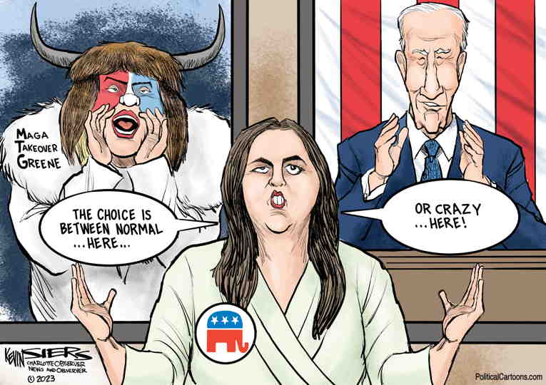 Political/editorial cartoon