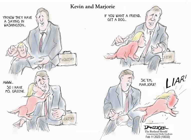 Political/Editorial Cartoon by Jeff Danziger on Republicans Set Agenda