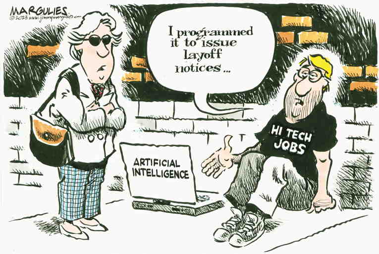 Political/Editorial Cartoon by Jimmy Margulies, King Features on In Other News