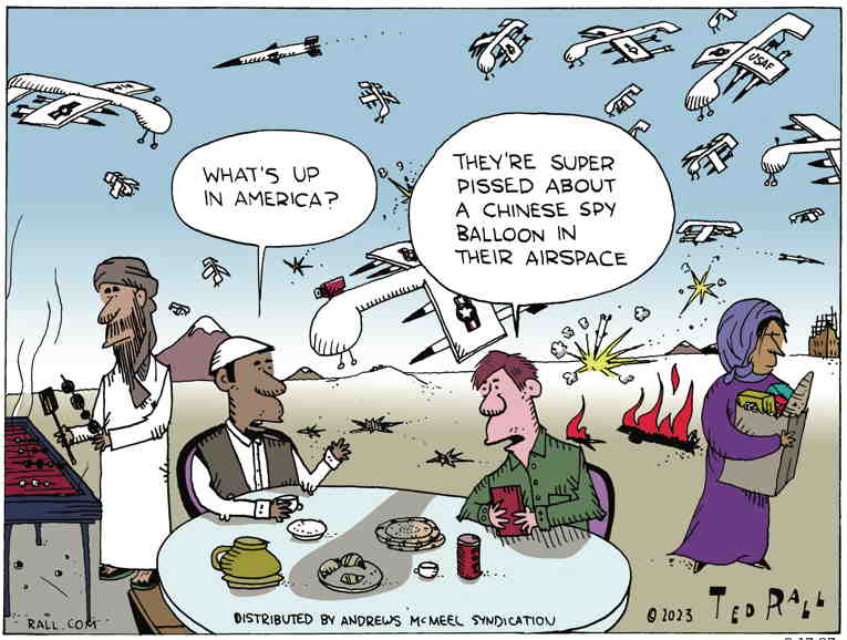 Political/Editorial Cartoon by Ted Rall on In Other News