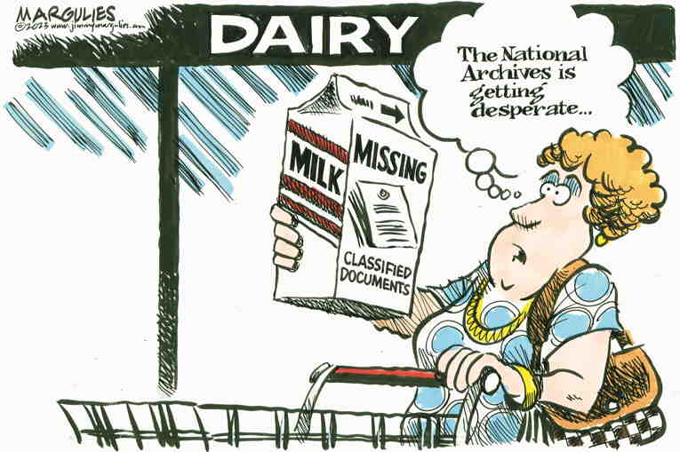 Political/Editorial Cartoon by Jimmy Margulies, King Features on In Other News